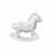 Aplique de Resina - Cavalo de Balanço Pequeno 6x7cm 487-LL