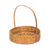 Cesta de Bambu Fraldeira Redonda 30cm
