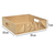 Mdf Cesta Bandeja Vazada Retangular Pai 25x20x7cm na internet