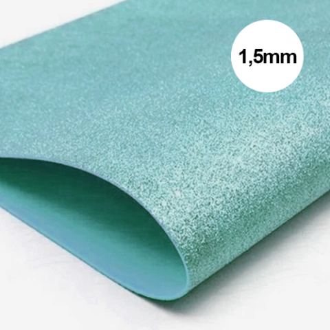 EVA Glitter 40x60 - 9829 Azul Céu da Primavera