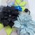 Flor de papel personalizada. Modelo exclusivo Darlene Artesanatos.  Lindas Flores pequenas para decoração de festas, letras, painéis, scrapbook e muito mais.  Chegou a delicadeza e qualidade que faltava na sua decoração.  Trabalhamos com papéis de qualida