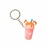 Chaveiro Milk Shake Rosa 5cm Unidade