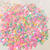 Paetê Coração Colorido - 20g - comprar online
