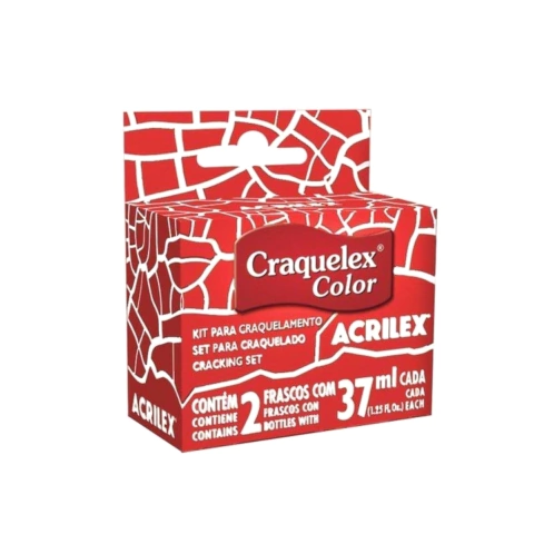 Craquelex Color 37ml 523 - Vermelho