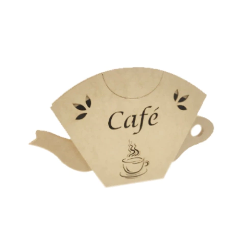 Mdf Porta Filtro de Café Melita N°5 a Laser