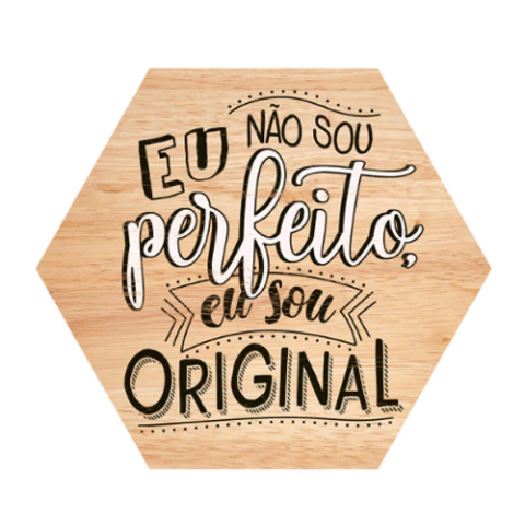 Quadro Litoarte DHPM5-331 - Eu Sou Original
