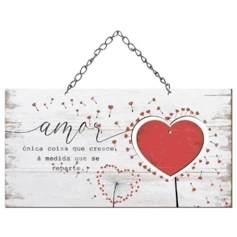 Placa Decorativa em MDF Litoarte - DHPM5-431