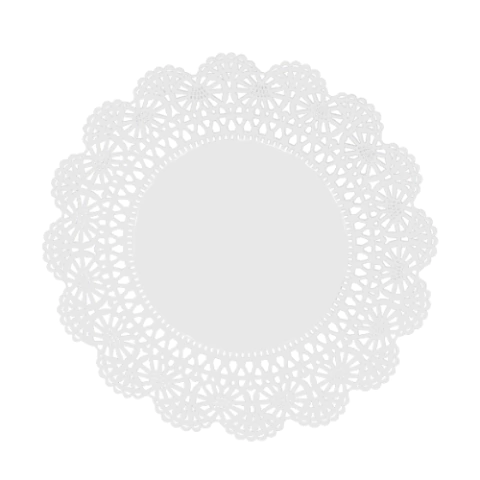 Doilie Papel Rendado - 10 Unidades