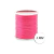 Cordão de Cetim Rabo de Rato 1mm - 50 Metros Rosa Neon