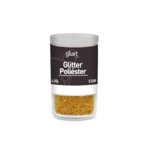 Glitter Poliéster 3,5g - Ouro - comprar online