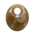 Conta de Resina 23x27mm Furo 7mm Marrom Unidade