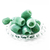 Conta de Resina 24mm Furo 9mm Verde Unidade