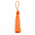 Tassel Pompom com Tulipa 90mm - Laranja