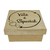 Caixa Tampa Sapato 10x10x5cm em Mdf - Você é Especial Círculo com Coração