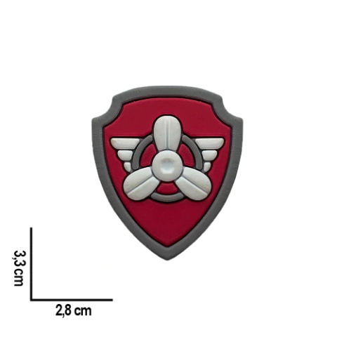 Aplique Emborrachado - Escudo Skye