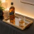 Bandeja Espelhada com Alça de Couro 22x30cm MDF - Organização e Luxo para Lavabo - comprar online