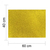 Eva Glitter 40x60 Amarelo Ouro - comprar online