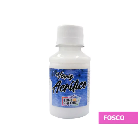 Verniz Acrílico Fosco 100ml True Colors - comprar online