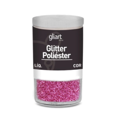 Glitter Poliéster 3,5g - Rosa