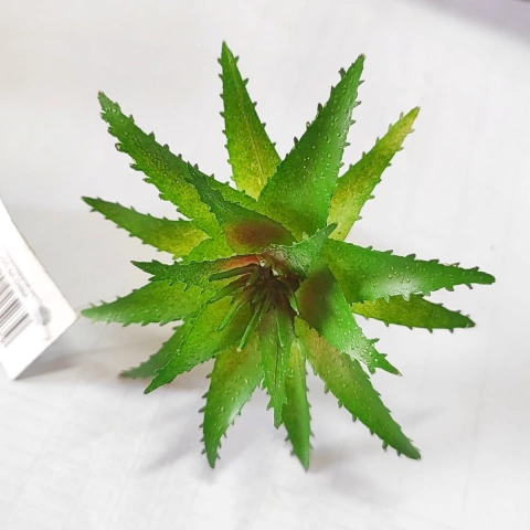Suculenta Artificial de Plástico - 7cm