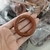 Argola De Madeira 50mm Cerejeira Unidade - comprar online