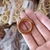 Argola Mini de Madeira 30mm Marrom Claro Unidade - comprar online