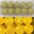 Luminária Led Cordão com 10 Bolinhas - Ouro - Darlene Artesanatos