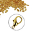 Fecho Lagosta 12mm Ferro Dourado - 20 Unidades