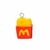 Pingente Batata Frita MC Donalds Em Resina - Unidade