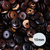 Disquinho Em Madeira Marrom 10mm - 10 Unidades