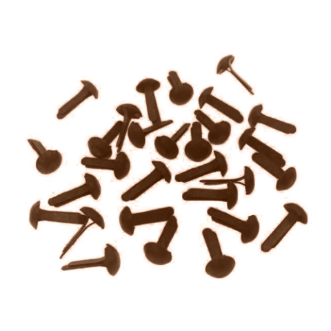 Brad Bailarina 8mm Marrom com 25 Pçs BD22-4