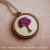 Mini Bastidor Redondo Mdf 5X5cm - comprar online