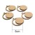 Mini Bastidor Redondo Mdf 5X5cm