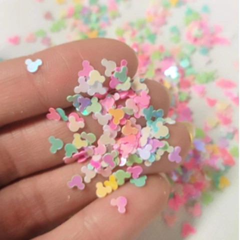 Paetê Minnie Colorido - 20g