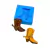 Molde de Silicone Bota de Cowboy