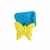 Molde de Silicone Borboleta Arabesco 