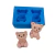 Molde Silicone Urso 2 Cavidades