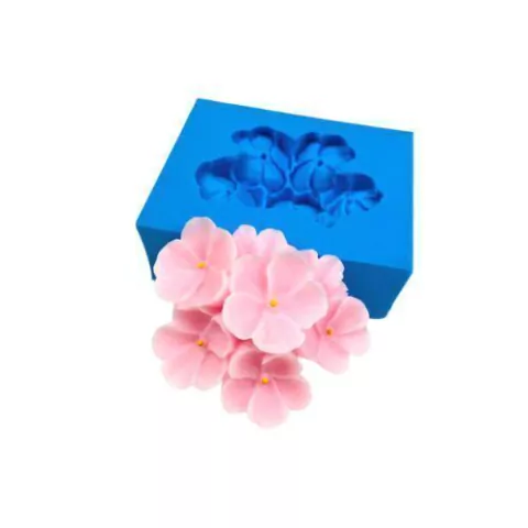 Molde de Silicone Violetas