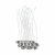 Pavio Parafinado 18cm 100% Algodão B2030 - 10 unidades DV