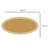 Placa Para Crochê Oval N1 - 60cm - comprar online