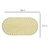 Placa Para Crochê Oval N2 - 60cm