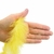 Marabu de Plumas 1,80m Amarelo Unidade