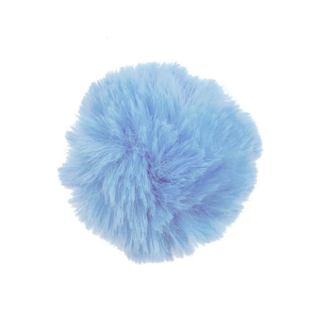 Pompom Pelúcia Merita 50mm Azul Bebê