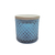 Enfeite Decorativo Pote Vidro com Tampa - Azul Bebê