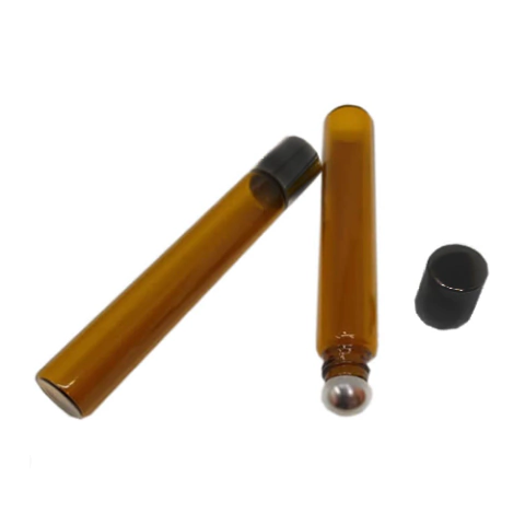 Vidro Roll On Ambar 10ml - Unidade