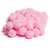Pompom Bolinha Contém: 50 unidades Tamanho: 1,5cm Composição: Fios de polipropileno  Ideal para confecções, cachecol, almofadas, toalhas, enfeites, acessórios, decoração e artesanatos em geral.  Pode Ser Utilizado Para Confecção De Laços, Tiaras, Hair Cli