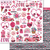 Papel para Scrapbook Dupla Face Sd-1272 - Coleção Meu Docinho - Recortes