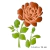 Stencil Litoarte 21x34,4 Flor Rosas - ST114 - comprar online