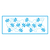 Stencil Litoarte 17x6,5cm Abelhas - STP-070