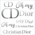 Stencil Litoarte 20x20 - STXX174 - Marcas Grife Christian Dior - comprar online